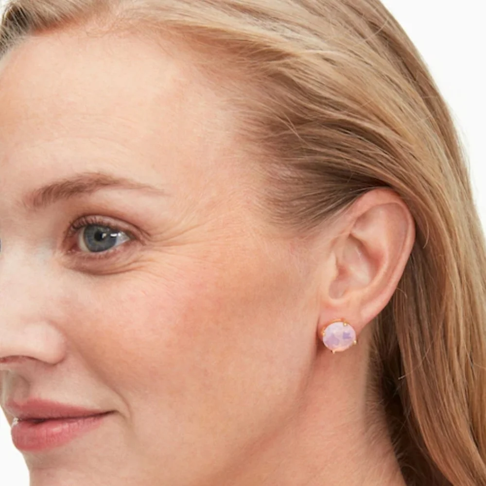 Kate Spade Pink Opal Gum Drop Earrings